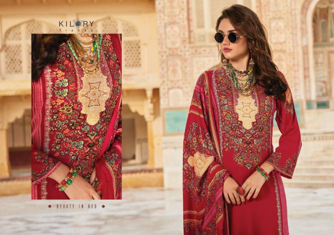 Naqsh By Kilory Viscose Pashmina Digital Printed Dress Material Wholesale Shop In Surat